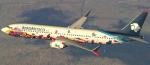 P3D/FSX Boeing 737-Max 9 Aeromexico Kukulan livery